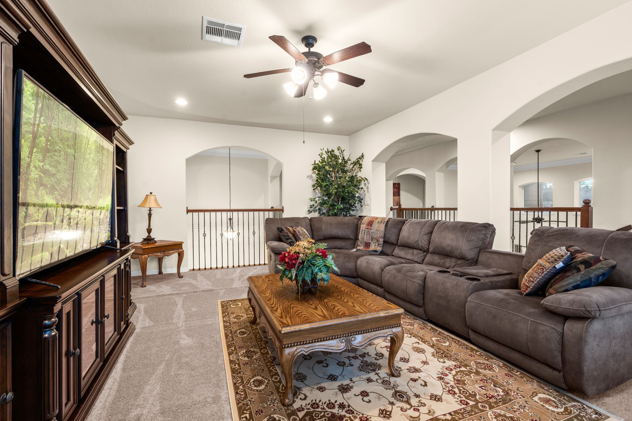 28503 Riverside Crest Lane Houston, TX 77336 - Photo 33 of 50 Relax and enjoy a great movie!