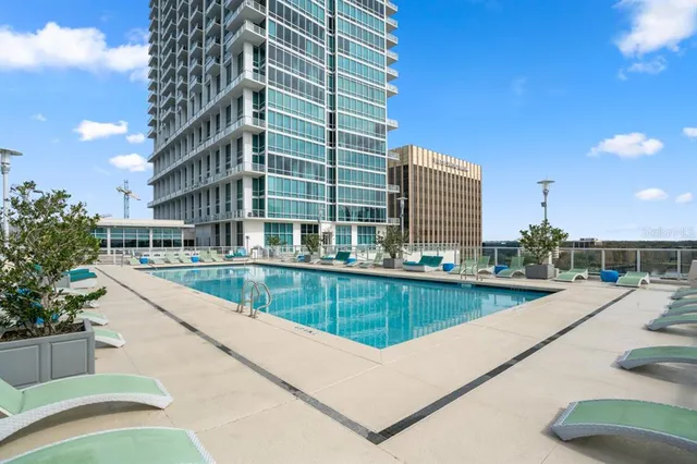 a view of a lake from a balcony