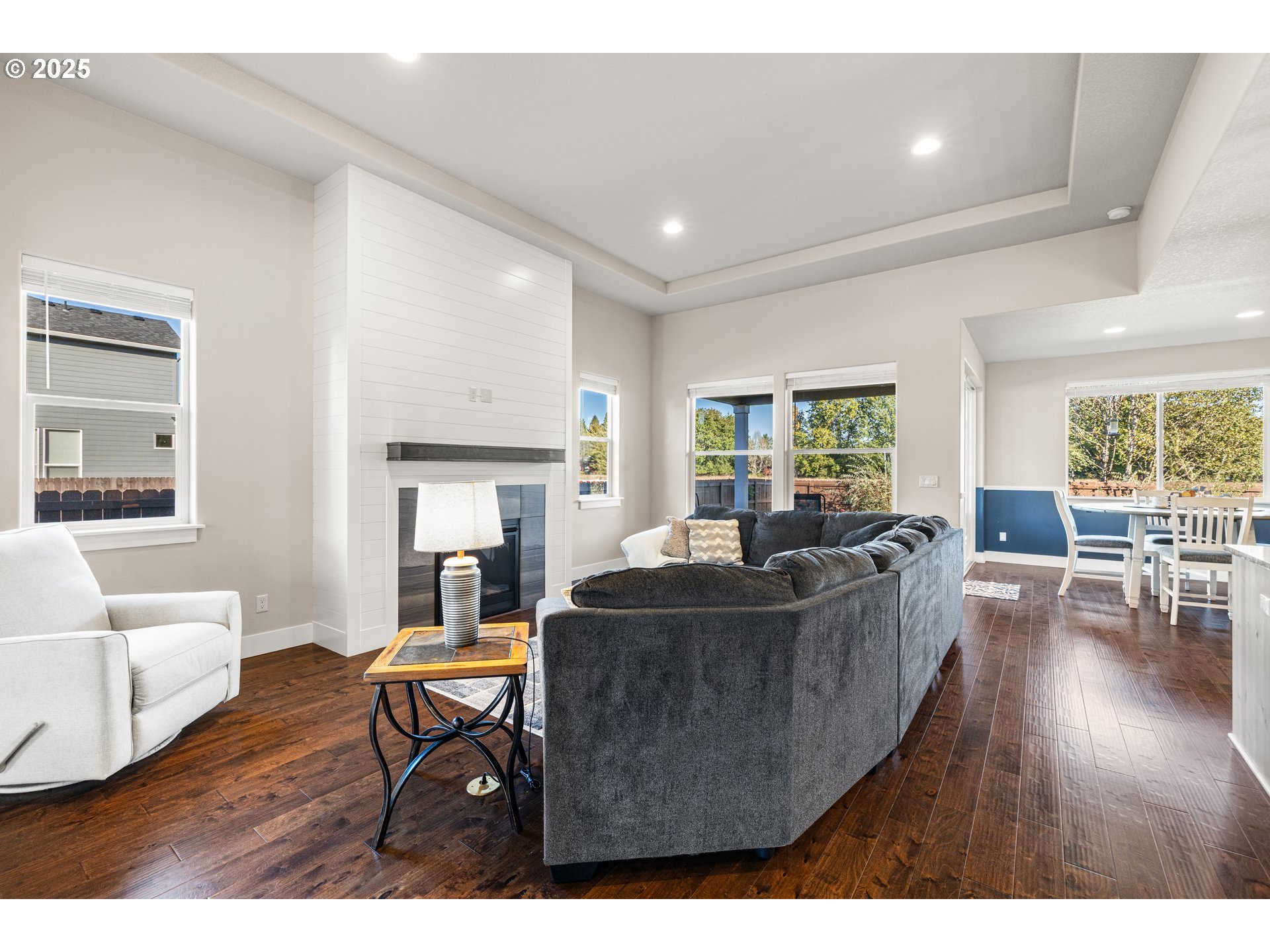 2344 Southeast 27th Street Battle Ground, WA 98604 - Photo 4 of 48 a living room with furniture and a fireplace