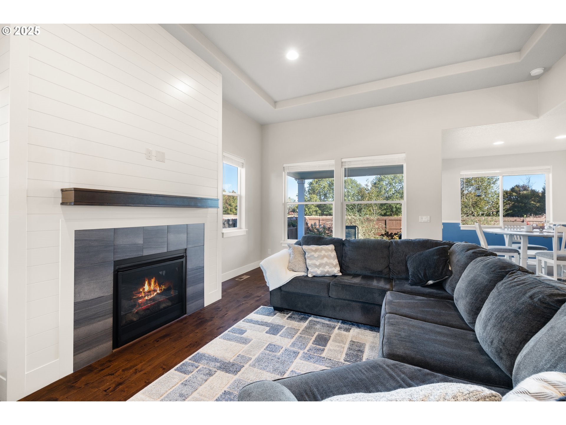 2344 Southeast 27th Street Battle Ground, WA 98604 - Photo 5 of 48 a living room with furniture and a fireplace
