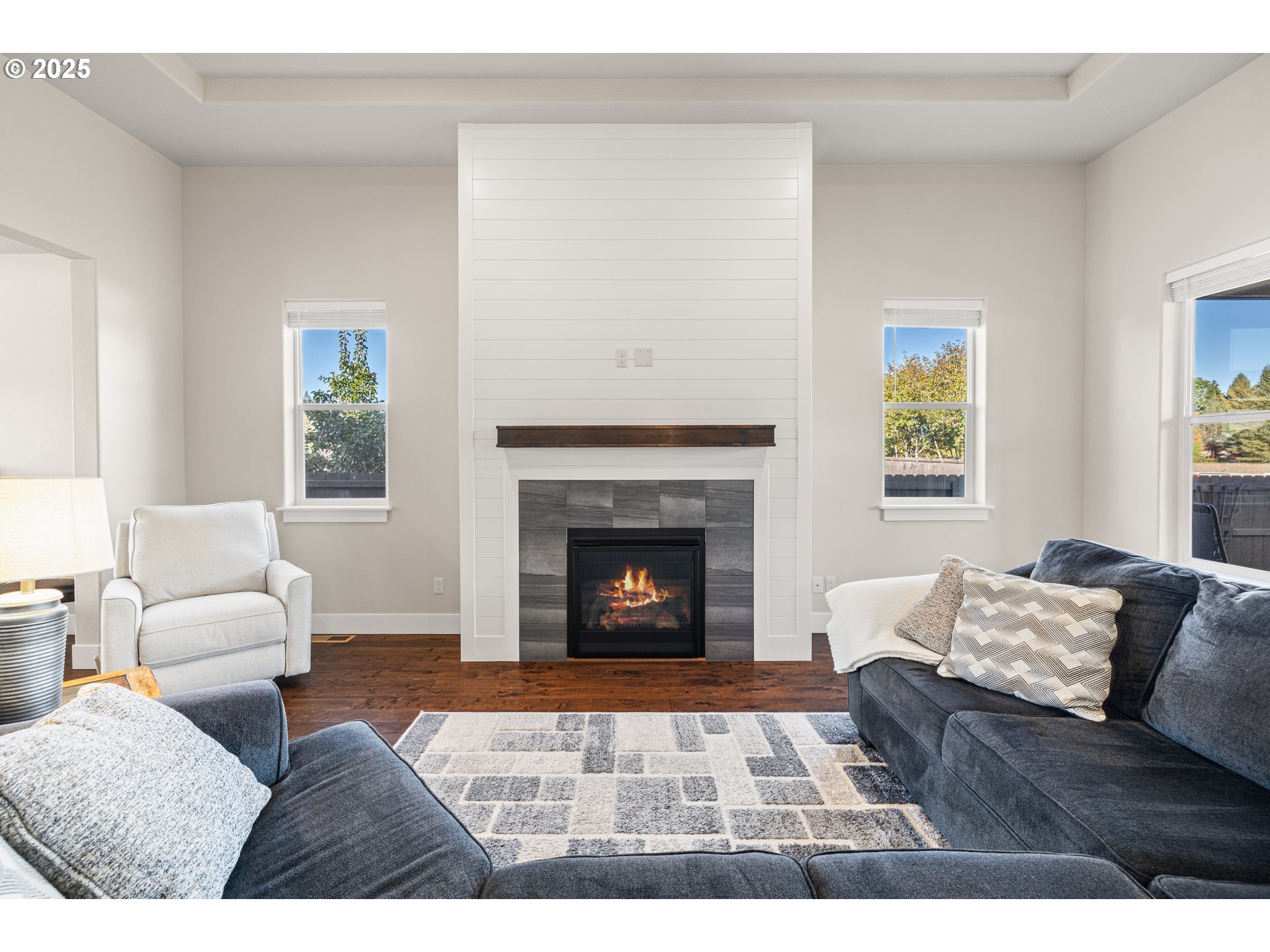 2344 Southeast 27th Street Battle Ground, WA 98604 - Photo 6 of 48 a living room with furniture and a fireplace