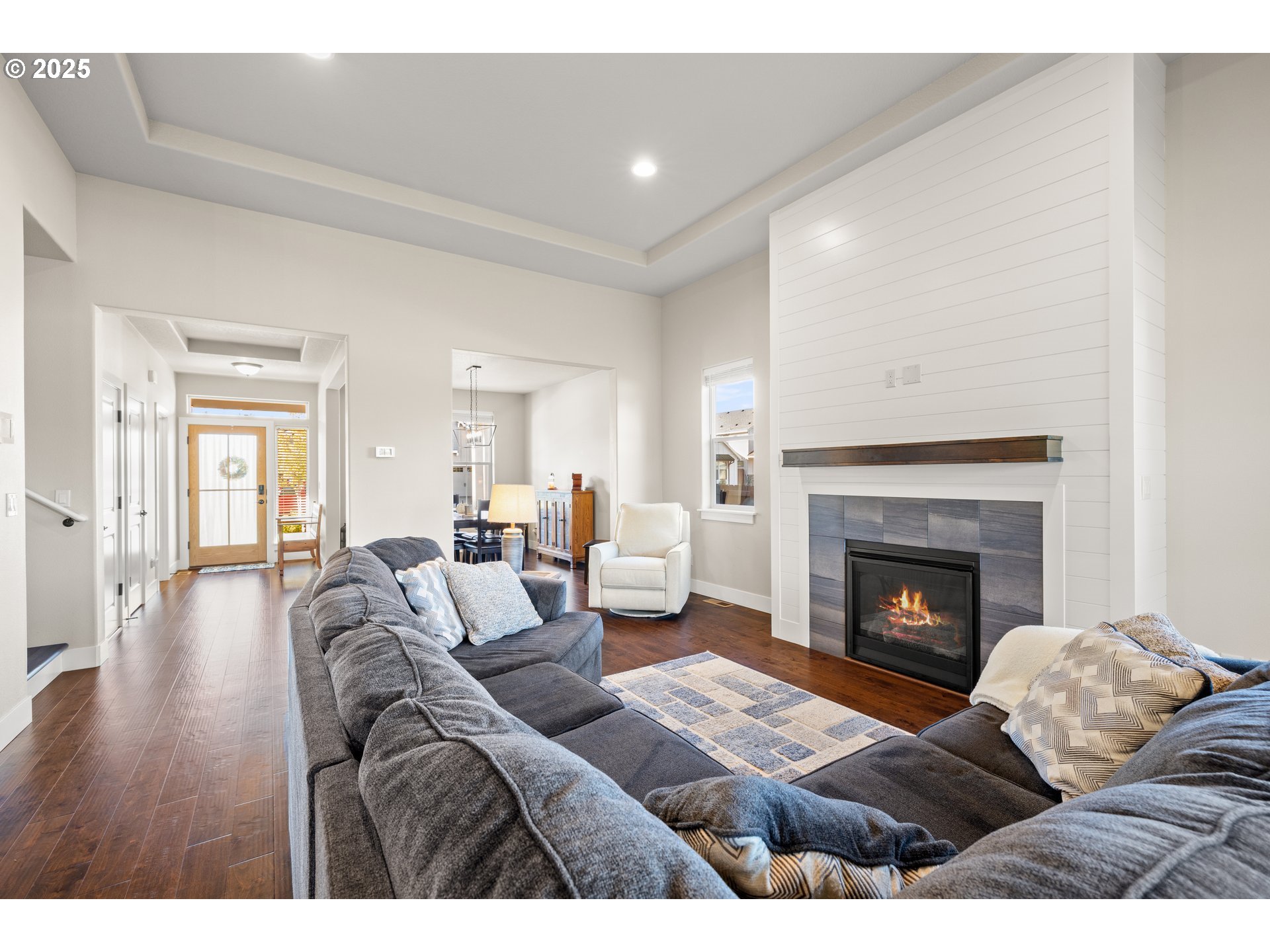 2344 Southeast 27th Street Battle Ground, WA 98604 - Photo 7 of 48 a living room with furniture and a fireplace