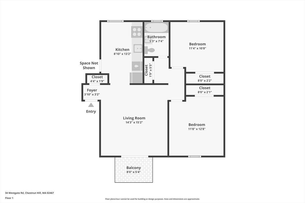 34 Westgate Road, Unit 3 Chestnut Hill, MA 02467 - Photo 24 of 24 Gallery Image 24