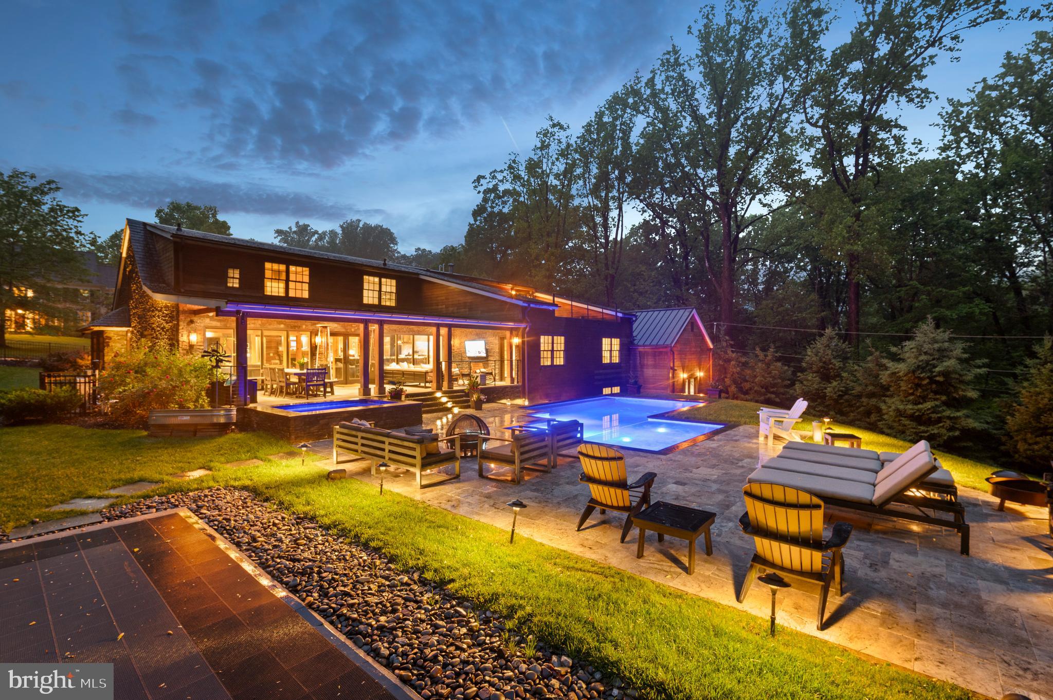 25 Bodine Road Berwyn, PA 19312 - Photo 69 of 73 Gorgeous Lighting in the Evening