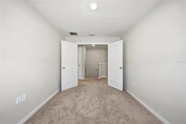 a view of empty room