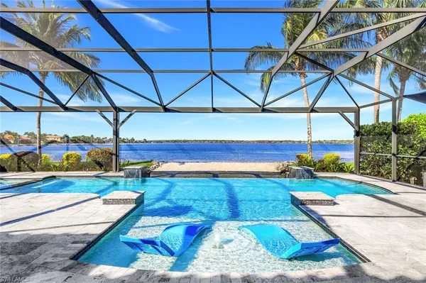 a view of yard with outdoor seating