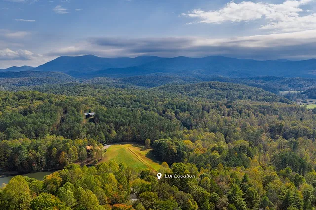 a view of a lush green hillside and a mountain