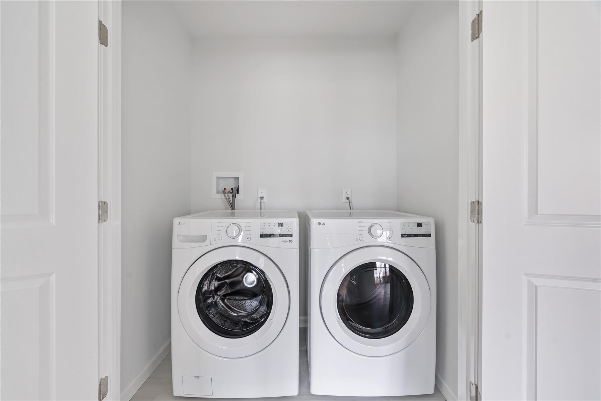 346 Old Hopewell Road Wappingers Falls, NY 12590 - Photo 35 of 42 a utility room with dryer and washer