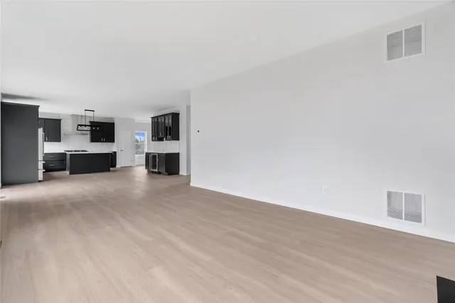 a view of a livingroom with a fireplace