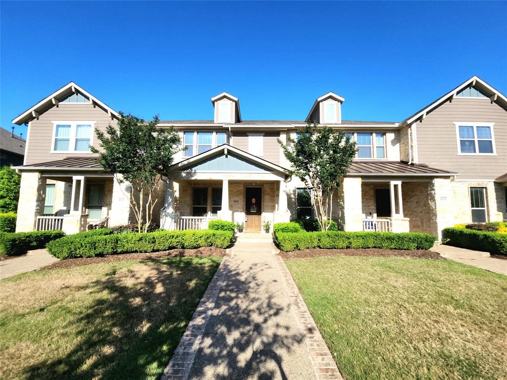 4223 Cascade Sky Drive Arlington, TX 76005 - Photo 1 of 20 View of front of house with a front lawn and a porch