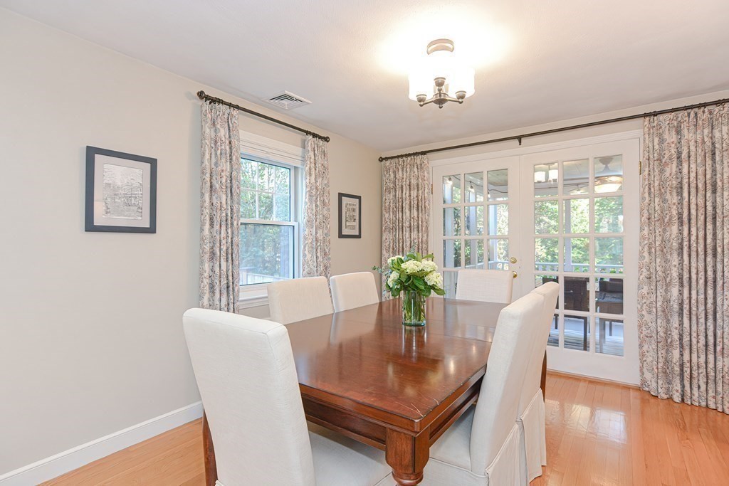 7 Tamarack Road Medfield, MA 02052 - Photo 8 of 33 a view of a dining room with furniture window and wooden floor