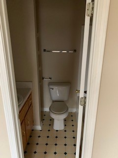 203 Ruf Drive Oak Grove, KY 42262 - Photo 9 of 10 a bathroom with a toilet and a sink