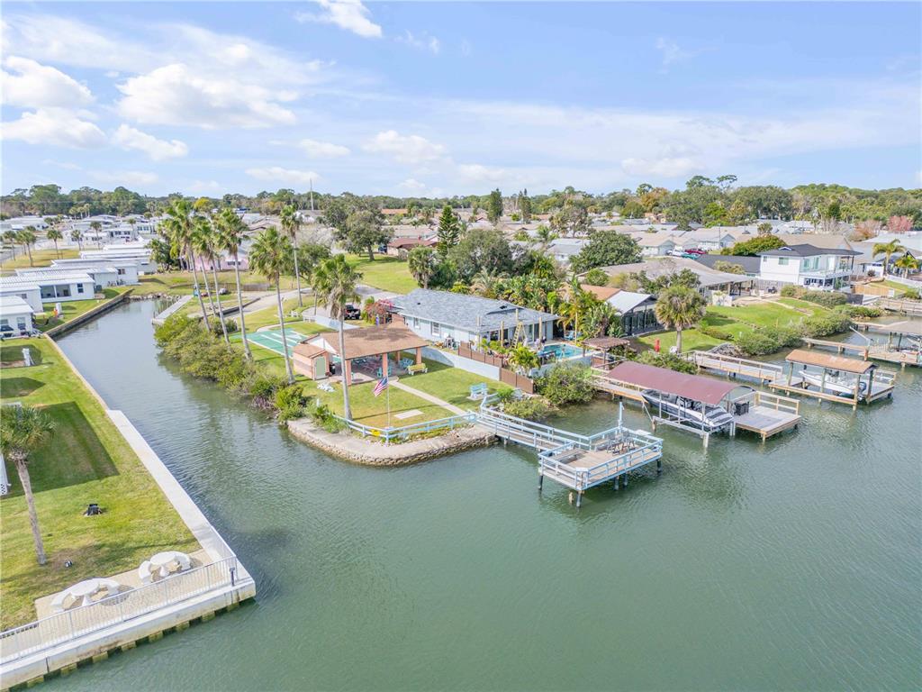 26 Laughing Gull Lane Edgewater, FL 32141 - Photo 60 of 66 an aerial view of a houses