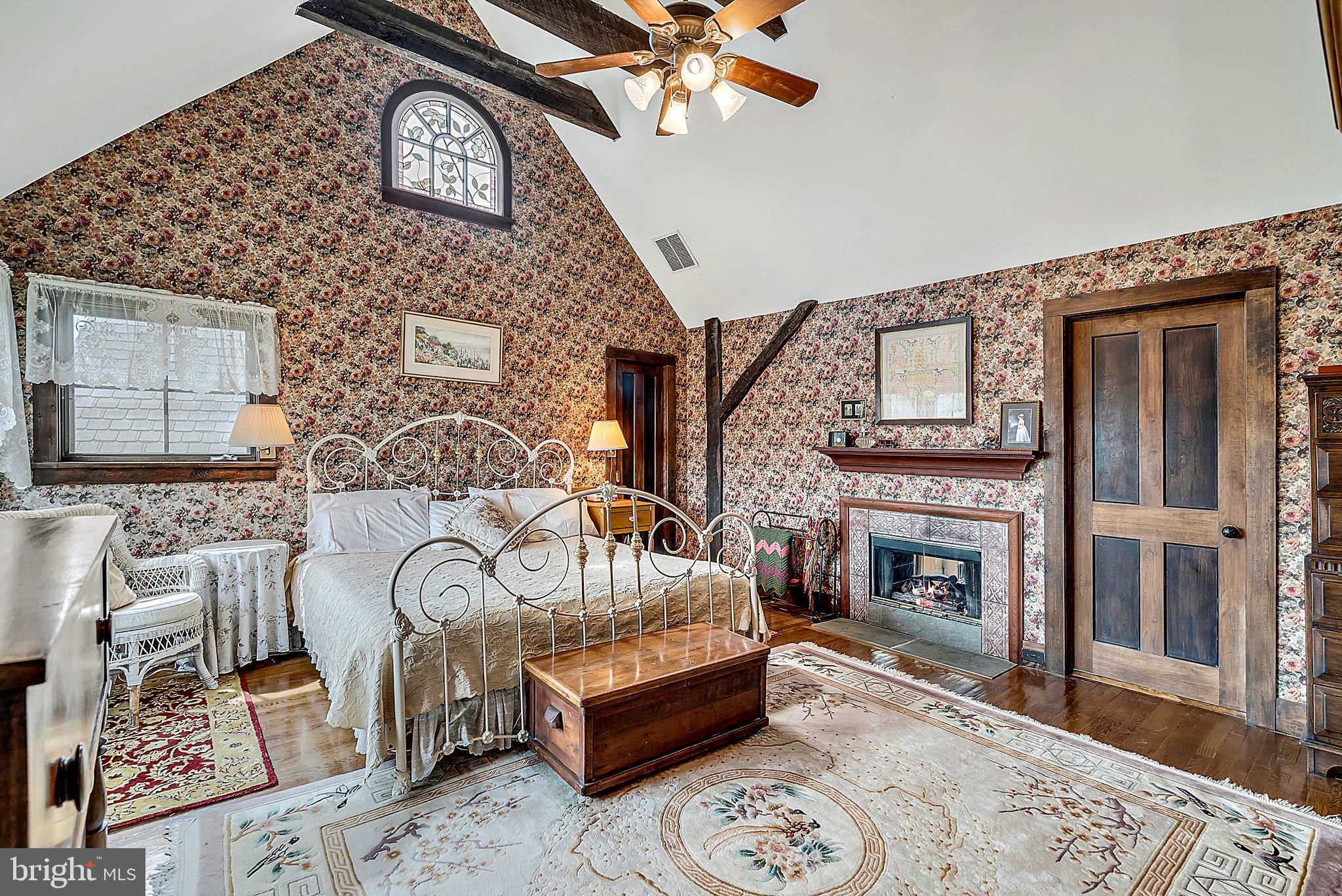 2283 Leeds Manor Road Markham, VA 22643 - Photo 24 of 45 Master Bedroom with Gas Fireplace