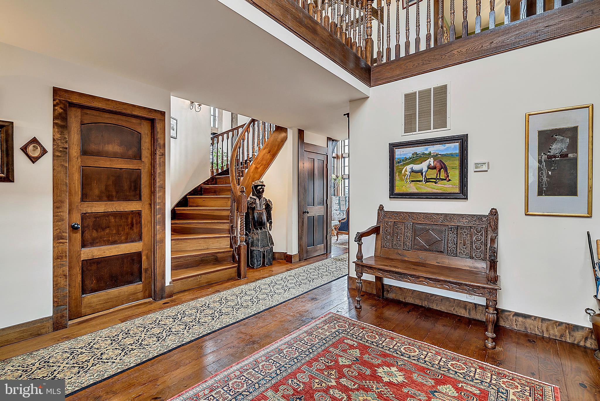Custom Staircase to Upper Level