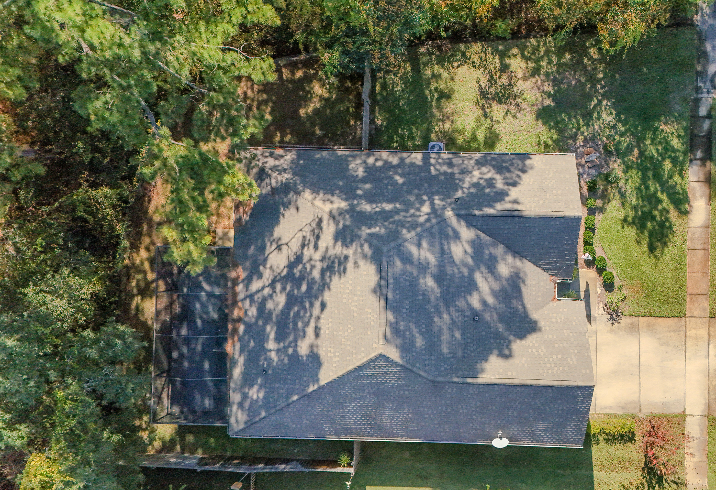 123 Big Oak Lane Santa Rosa Beach, FL 32459 - Photo 45 of 50 an aerial view of residential house with outdoor space