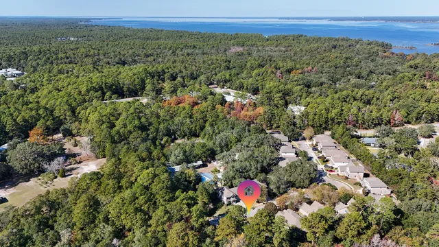 a view of a lush green field