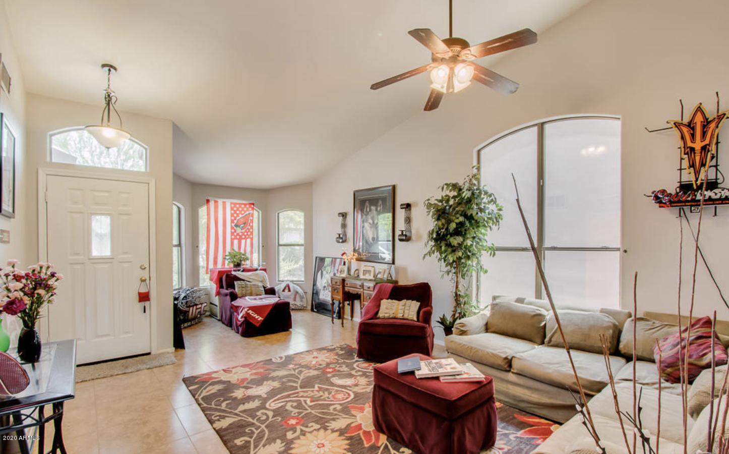 4611 East Swilling Road Phoenix, AZ 85050 - Photo 3 of 15 Front Living Room/ Entry