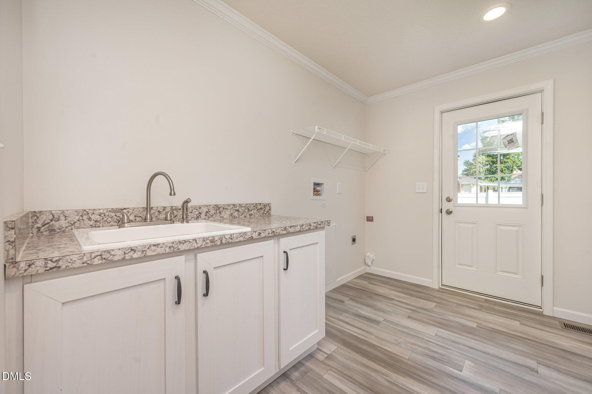 2551 Old Durham Road Roxboro, NC 27573 - Photo 22 of 28 a bathroom with a granite countertop sink and a mirror