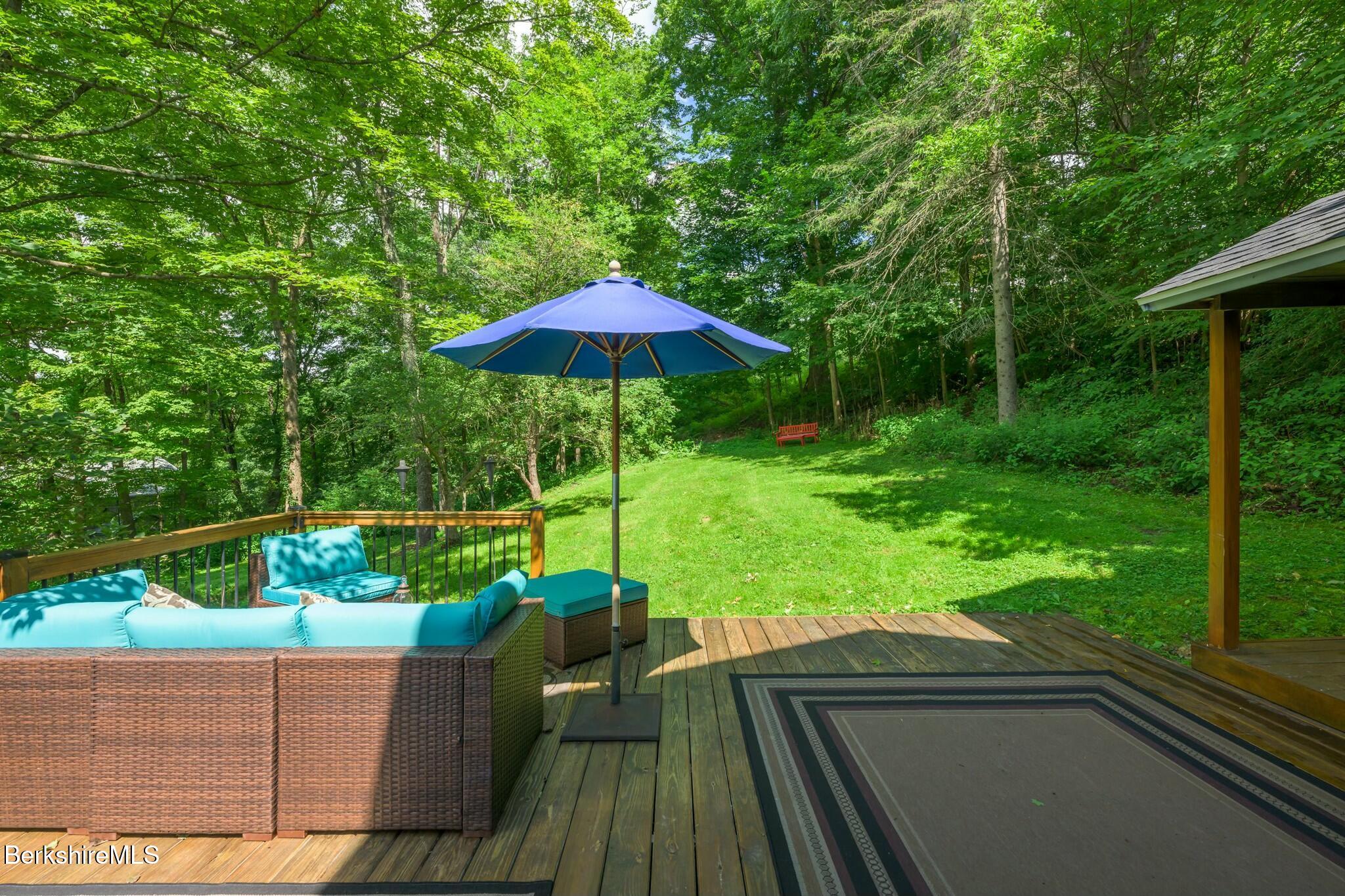 17 Stockbridge Road West Stockbridge, MA 01266 - Photo 21 of 32 Deck to Rear