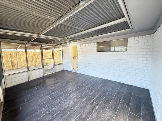 a view of empty room