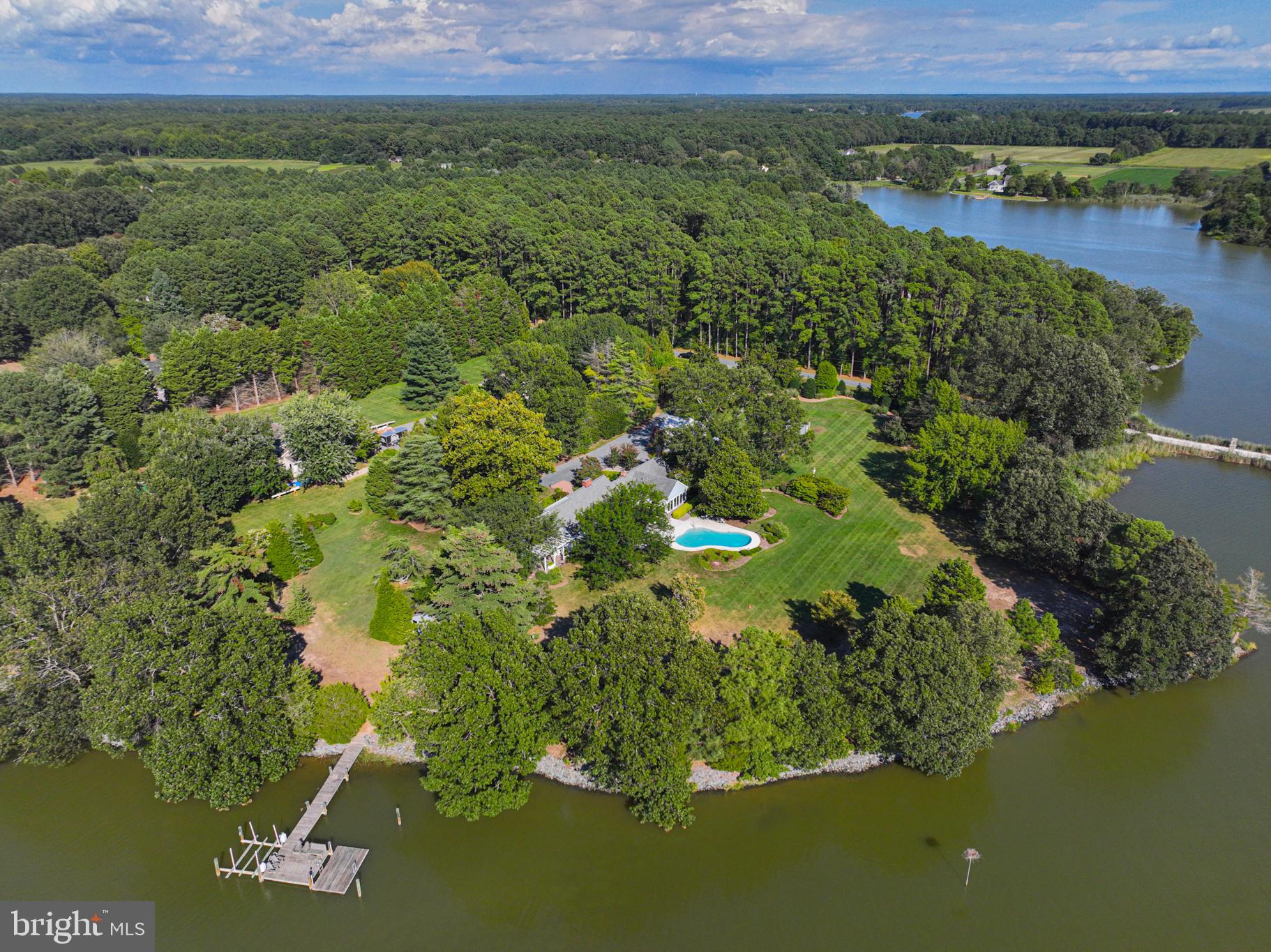 4500 Boone Creek Road Oxford, MD 21654 - Photo 124 of 133 Aerial view