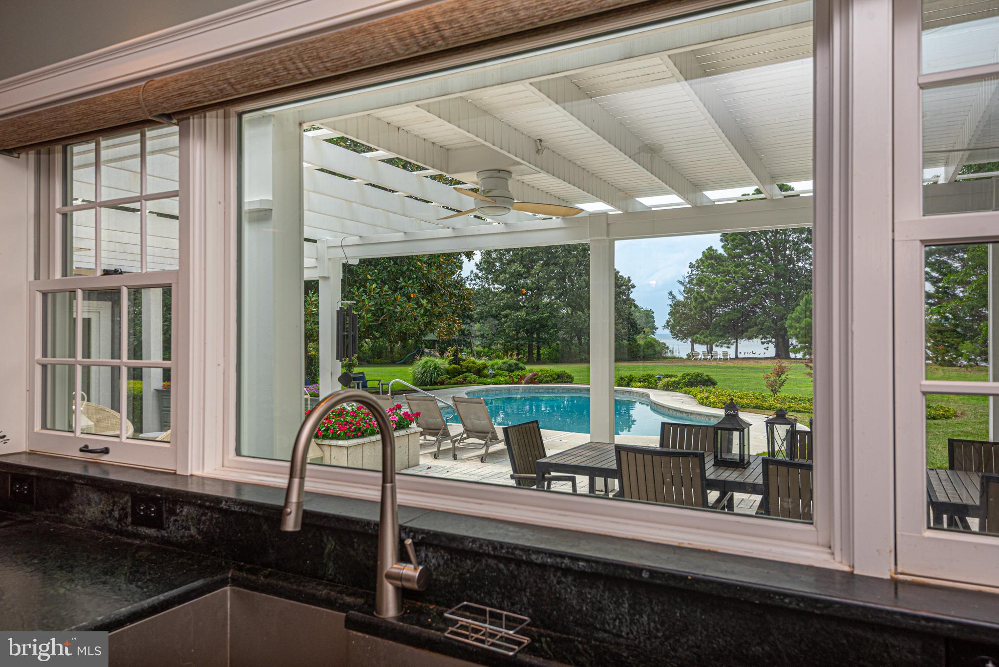4500 Boone Creek Road Oxford, MD 21654 - Photo 36 of 133 View from kitchen