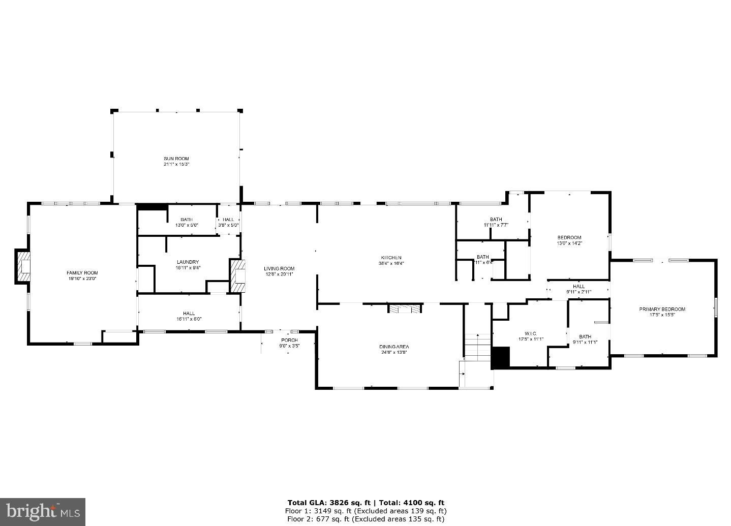 4500 Boone Creek Road Oxford, MD 21654 - Photo 77 of 133 First floor layout