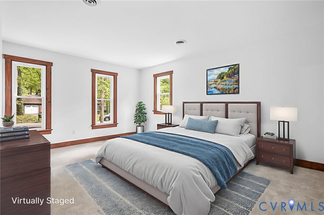 3121 Quail Hill Drive Midlothian, VA 23112 - Photo 18 of 37 a bedroom with bed and a window