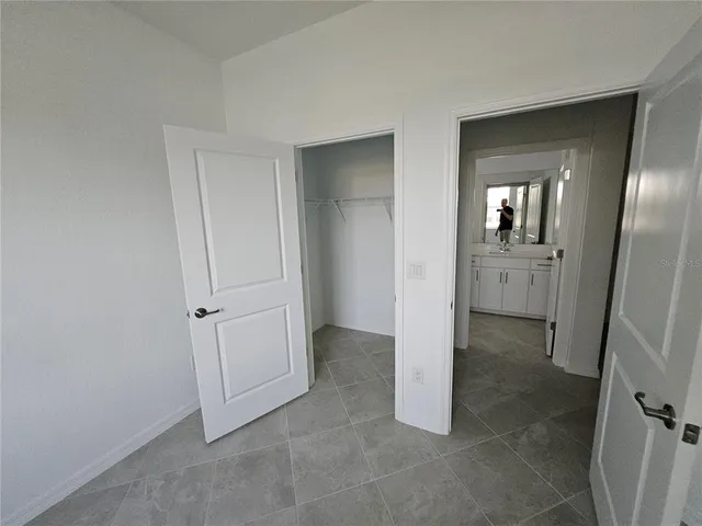 a view of a lake with houses