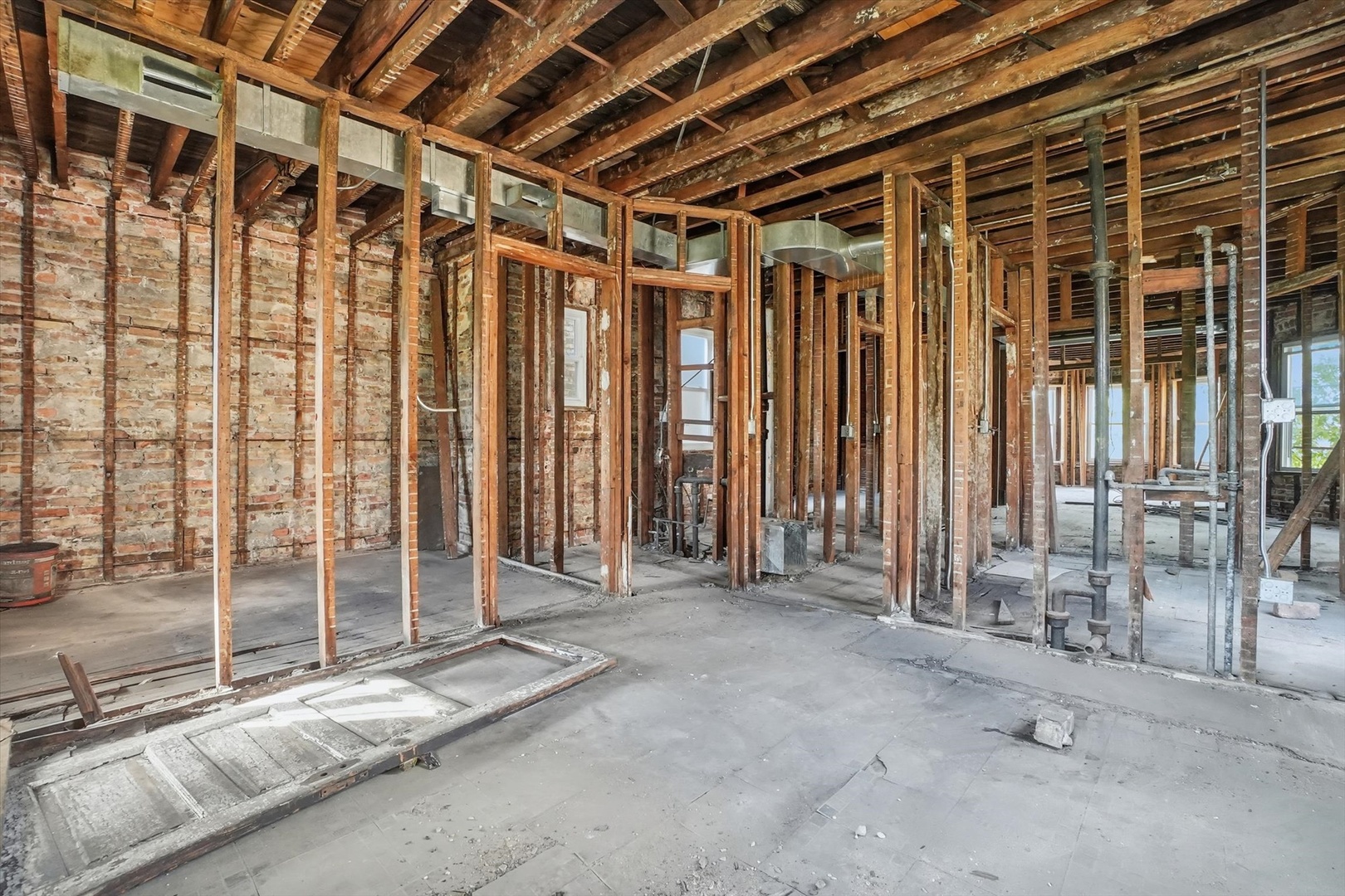 3109 West Lexington Street Chicago, IL 60612 - Photo 6 of 10 a view of a room with wooden walls