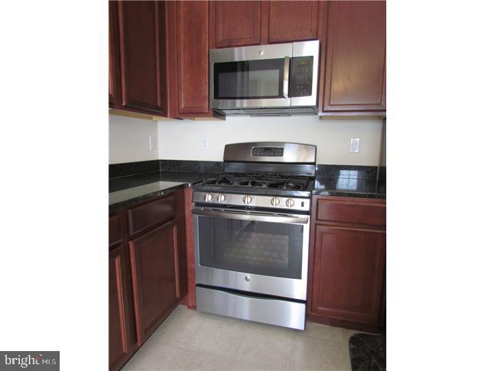 3889 Cephas Child Road, Unit 13 Doylestown, PA 18902 - Photo 13 of 25 a kitchen with stainless steel appliances a stove a microwave and sink