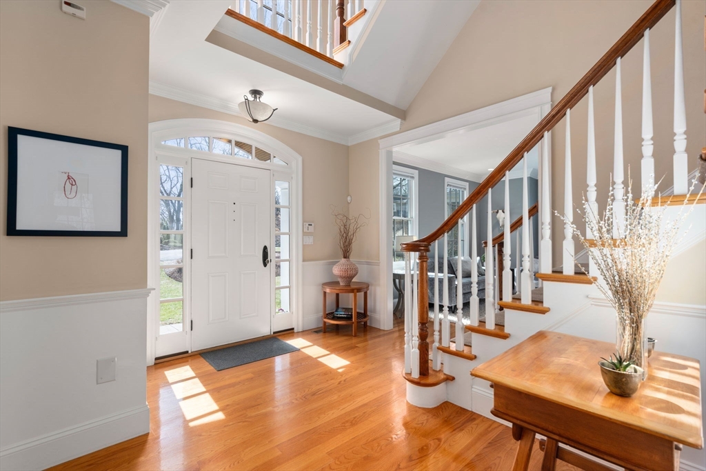 22 Oakencroft Road Wellesley, MA 02482 - Photo 3 of 40 a livingroom with wooden floor and furniture