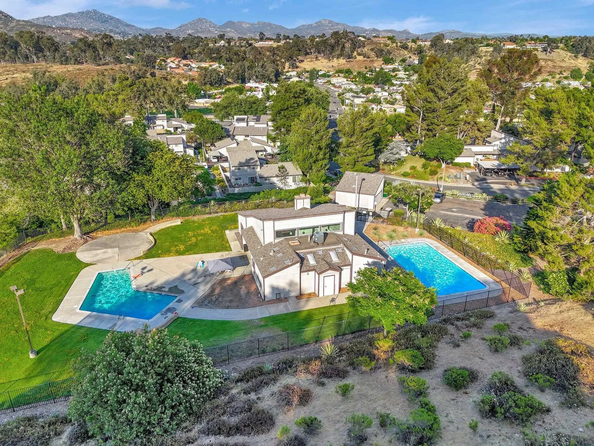 14247 Anabelle Drive Poway, CA 92064 - Photo 28 of 33 an aerial view of a house with a garden