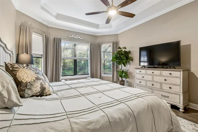 a view of a backyard with a garden