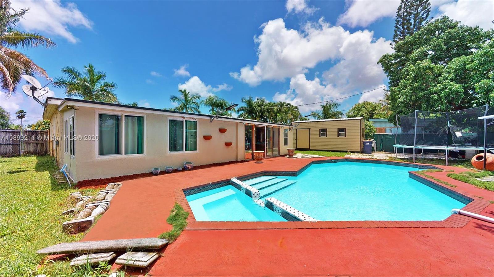 29120 Kansas Road Homestead, FL 33033 - Photo 23 of 24 swimming pool view with seating space
