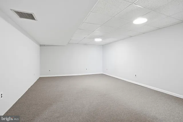 a view of empty room