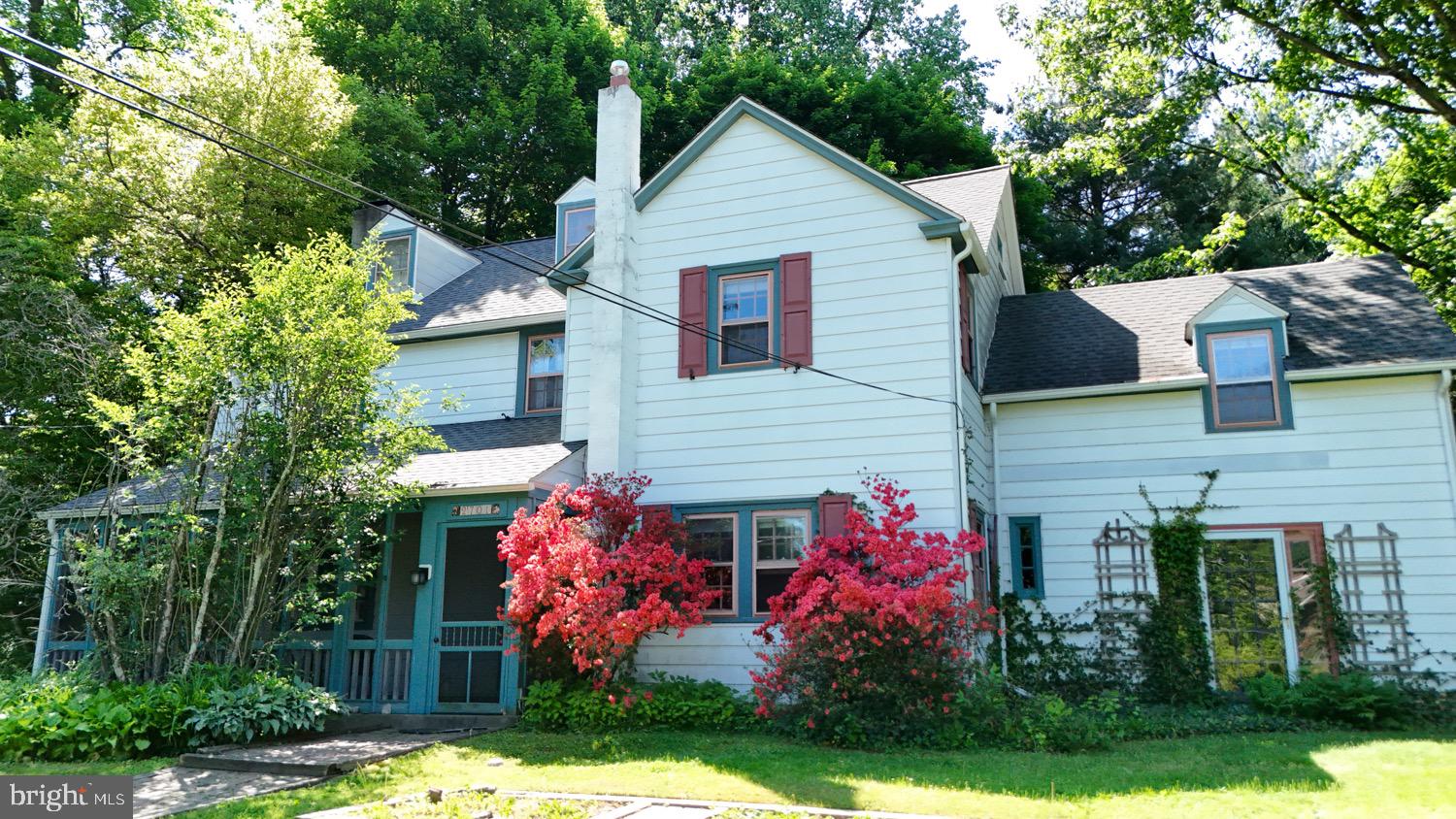 2701 Alden Road Bryn Athyn, PA 19006 - Photo 5 of 105 a front view of house with yard