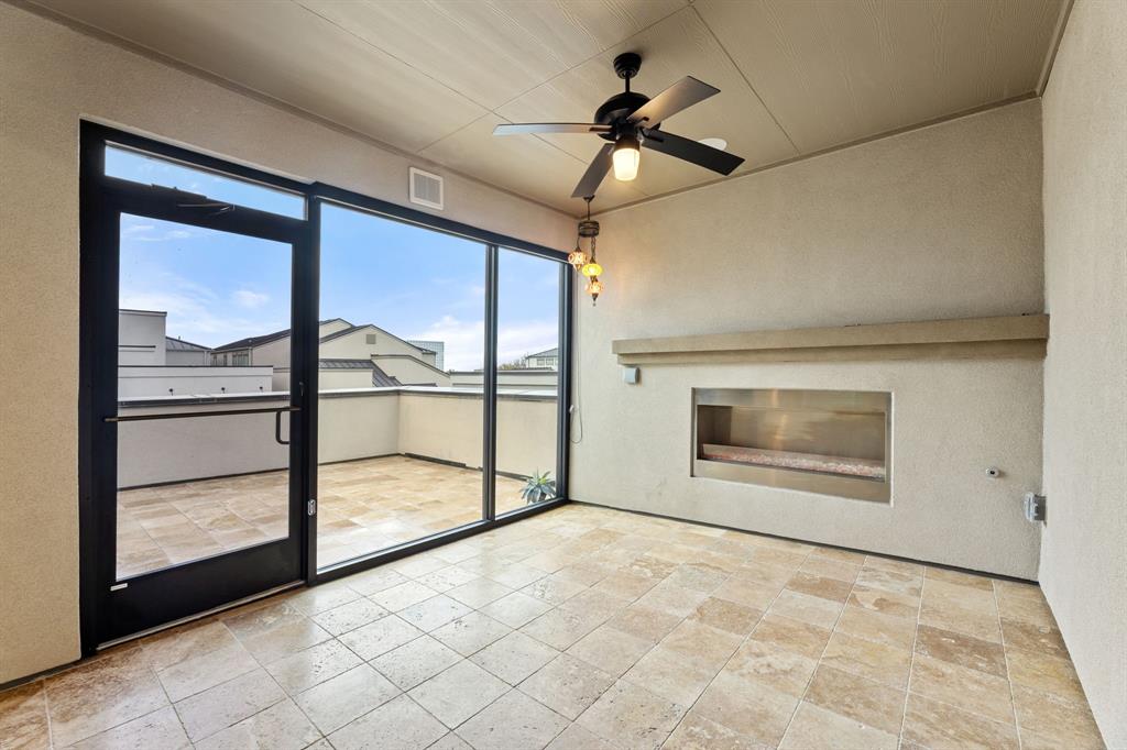 7854 Element Avenue Plano, TX 75024 - Photo 35 of 38 View of unfurnished sunroom