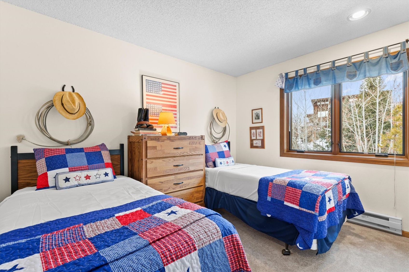 1655 Ranch Road, Unit 402 Steamboat Springs, CO 80487 - Photo 15 of 30 The 'Cowboy's Bedroom'