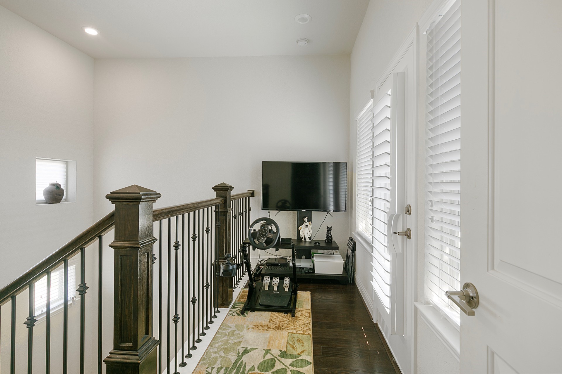 1415 Maple Stream Drive Houston, TX 77043 - Photo 26 of 29 a view of a bedroom with furniture and a window