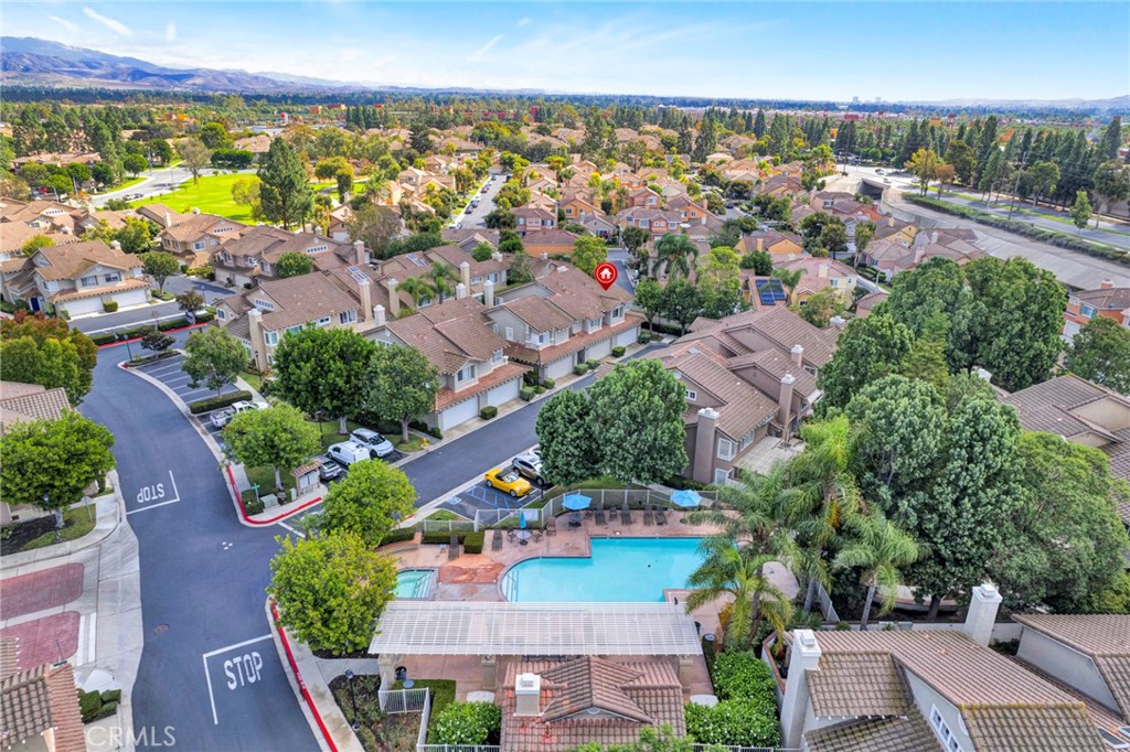 2489 Via Castillo Tustin, CA 92782 - Photo 18 of 30 an aerial view of residential houses with outdoor space