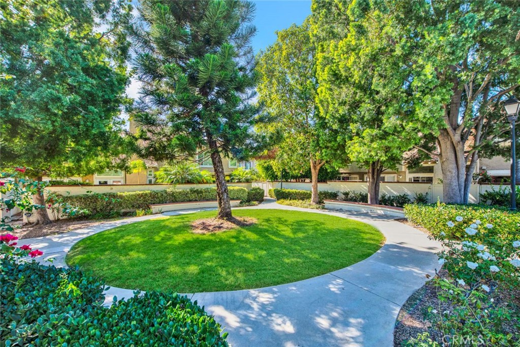 2489 Via Castillo Tustin, CA 92782 - Photo 22 of 30 a view of a backyard with large trees