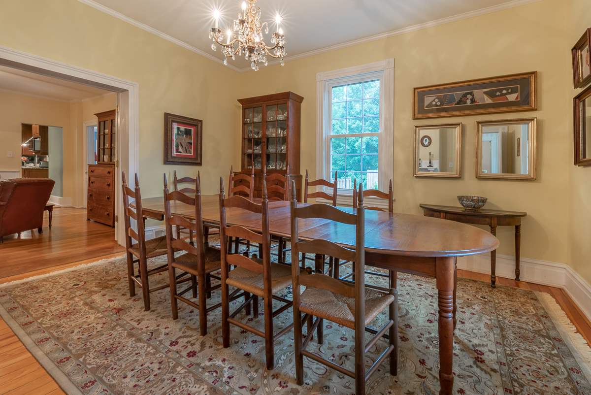 227 Middlebrook Road Staunton, VA 24401 - Photo 25 of 50 a view of a dining room with furniture and chandelier