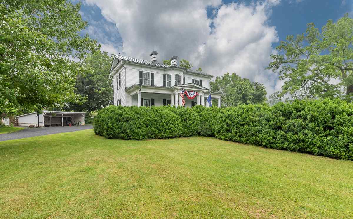 227 Middlebrook Road Staunton, VA 24401 - Photo 5 of 50 a view of a garden with a house