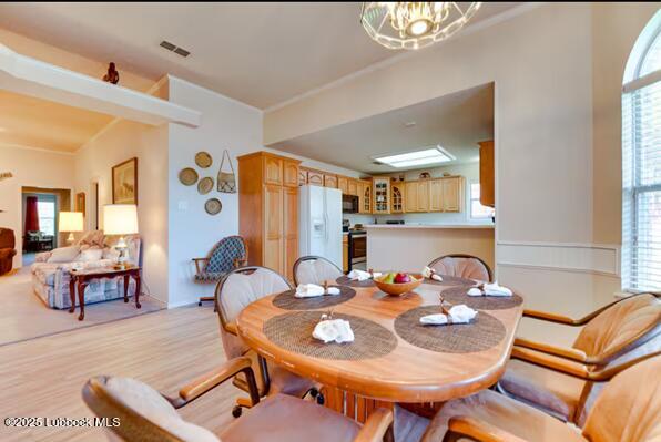 5914 88th Place Lubbock, TX 79424 - Photo 2 of 22 a view of a dining room with furniture and a large window