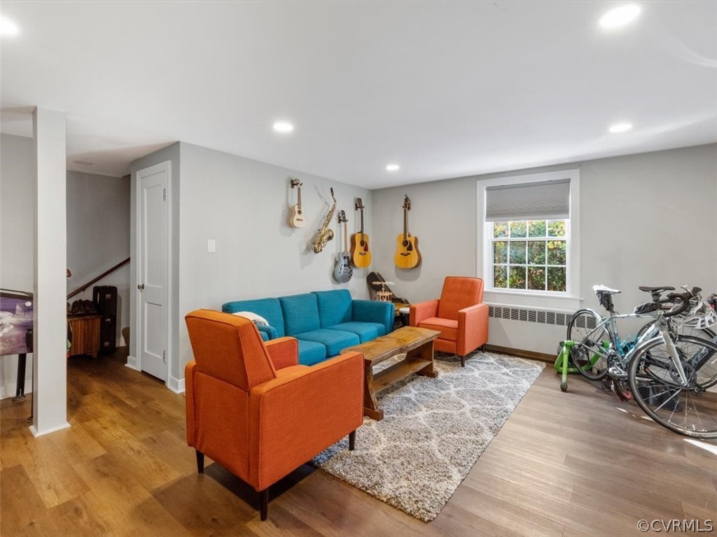 1600 Wentbridge Road Richmond, VA 23227 - Photo 17 of 31 Family room with stairs up to the entrance hall