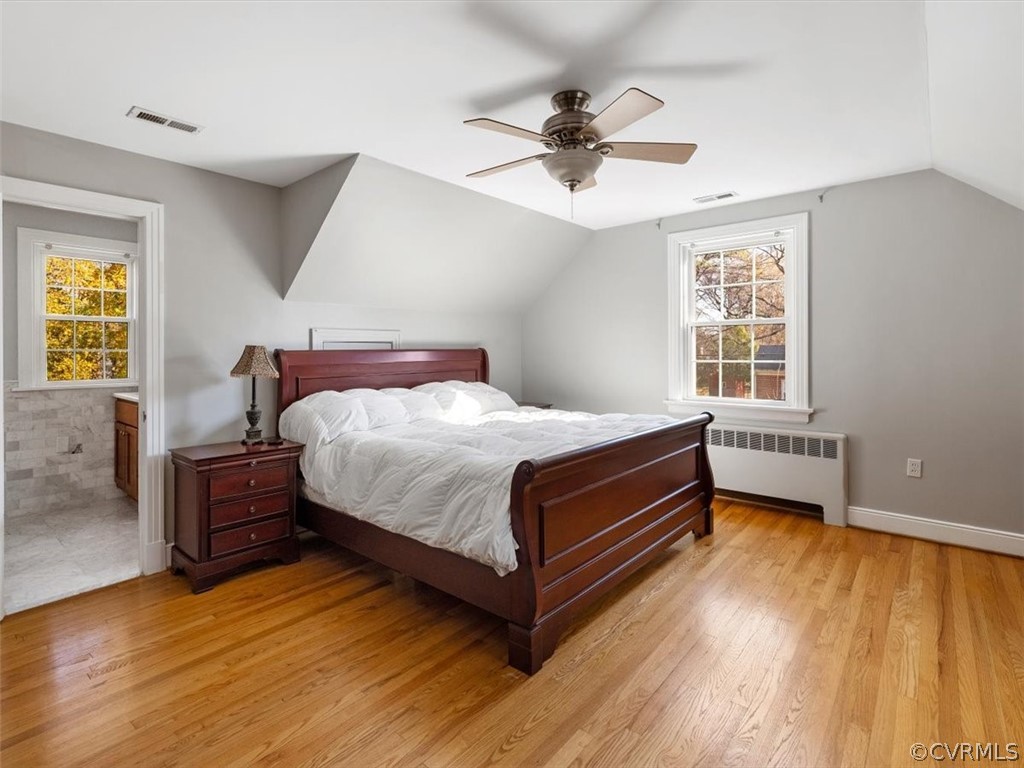 1600 Wentbridge Road Richmond, VA 23227 - Photo 22 of 31 Primary bedroom with hardwood floors and renovated
