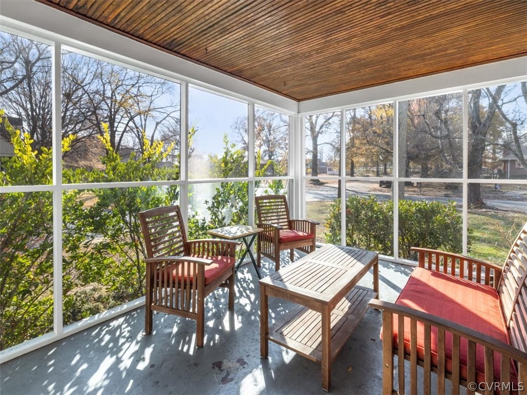 1600 Wentbridge Road Richmond, VA 23227 - Photo 26 of 31 Lovely screened porch off of living room