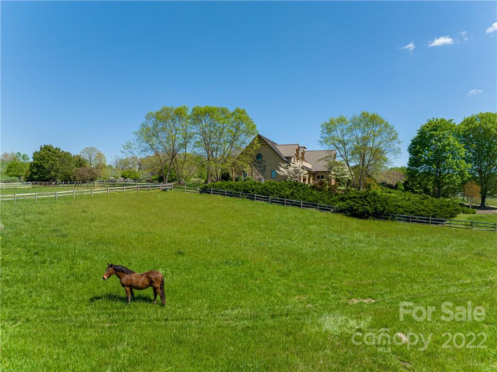 1030 Cane Creek Road Fletcher, NC 28732 - Photo 37 of 48 a view of a garden with a lake view